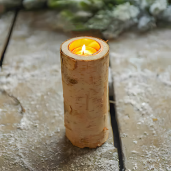 Wooden Candle Holder